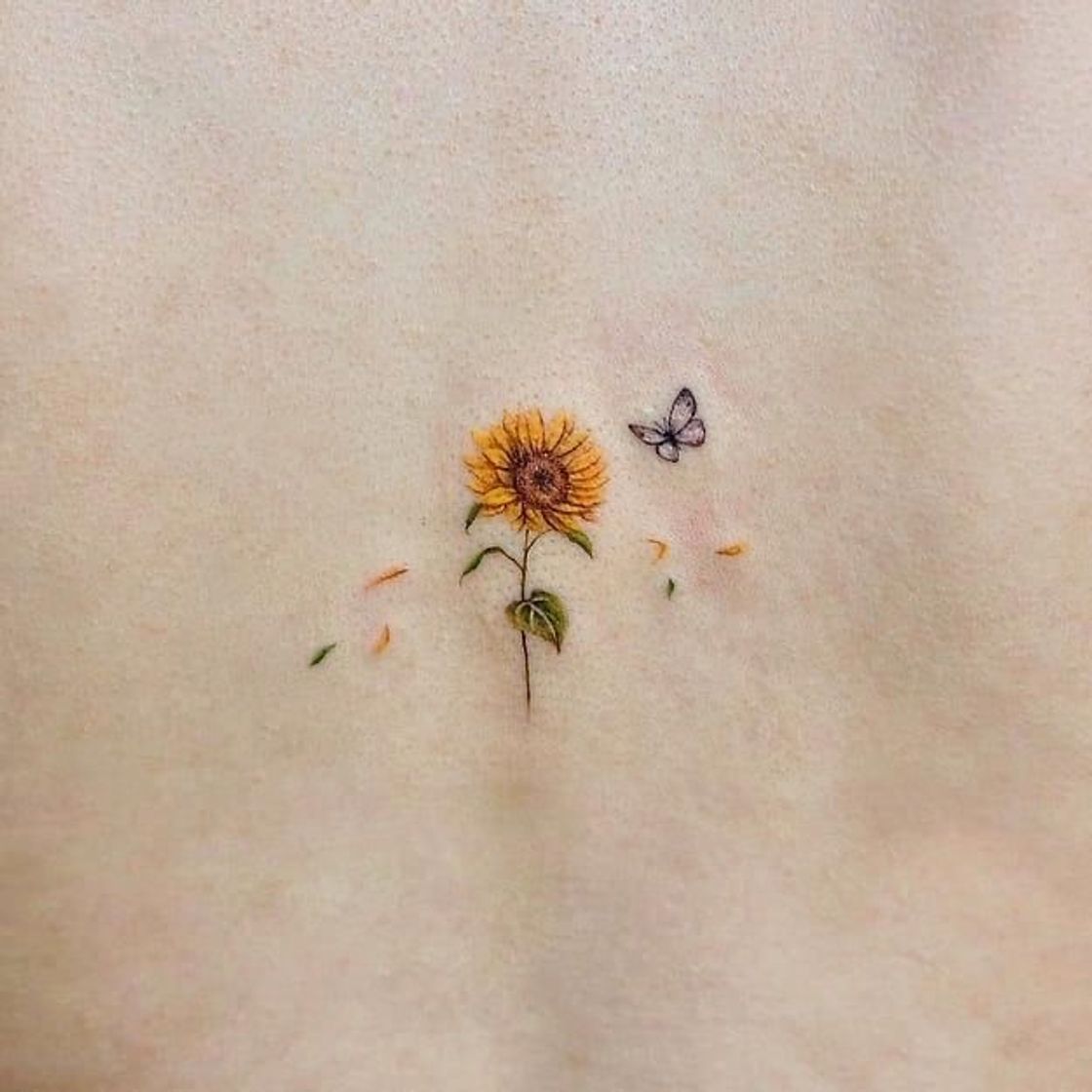 Fashion TATTOO GIRASSOL 🌻 