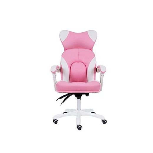 ZLAHY Silla E-Sports Office Boss Gaming Esport Poltrona Silla Gamer Chair Pink