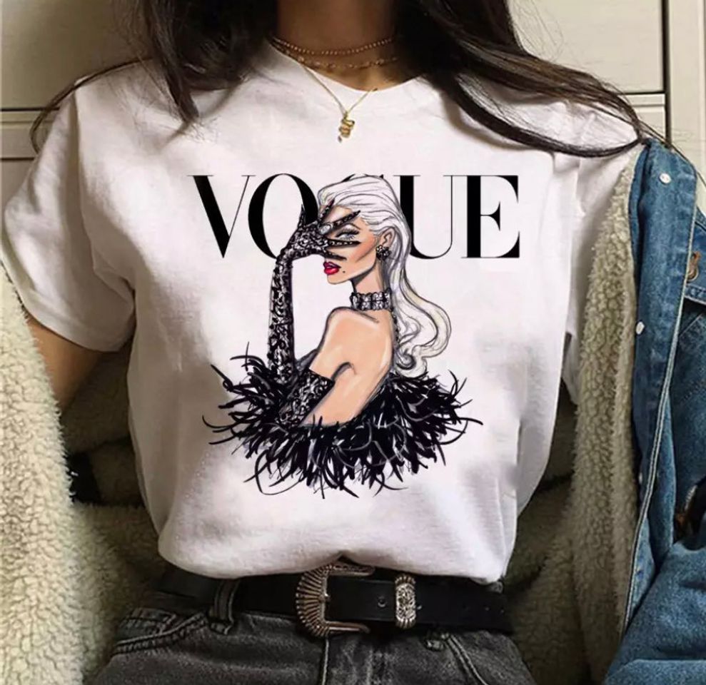 Moda Camiseta Vogue