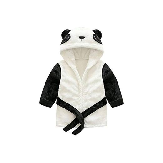 Gather together 2t Black Winter Baby Boys Girls Clothes Kids Bathrobe Cartoon Animals Hooded Towel Pajamas Clothes Roupa Infantil