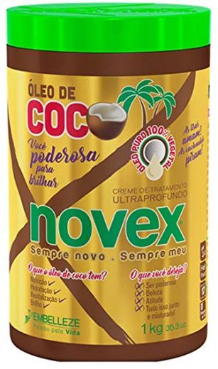 Novex Coconut Oil Deep Treatment Conditioner 1Kg 1 L