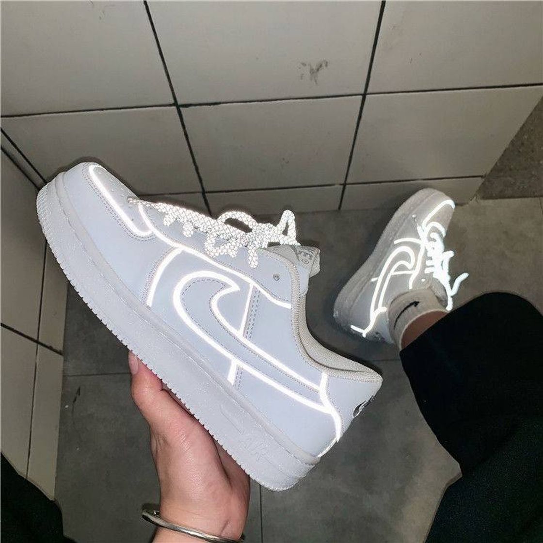 Social Nike air force branco 🖤