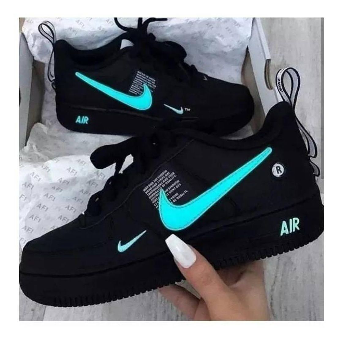 Social Tênis Nike Air Foce Masculino e feminino 🖤