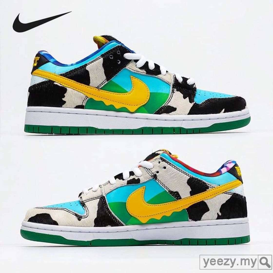 Social Tênis nike dunk baixo ben 💙💛🖤