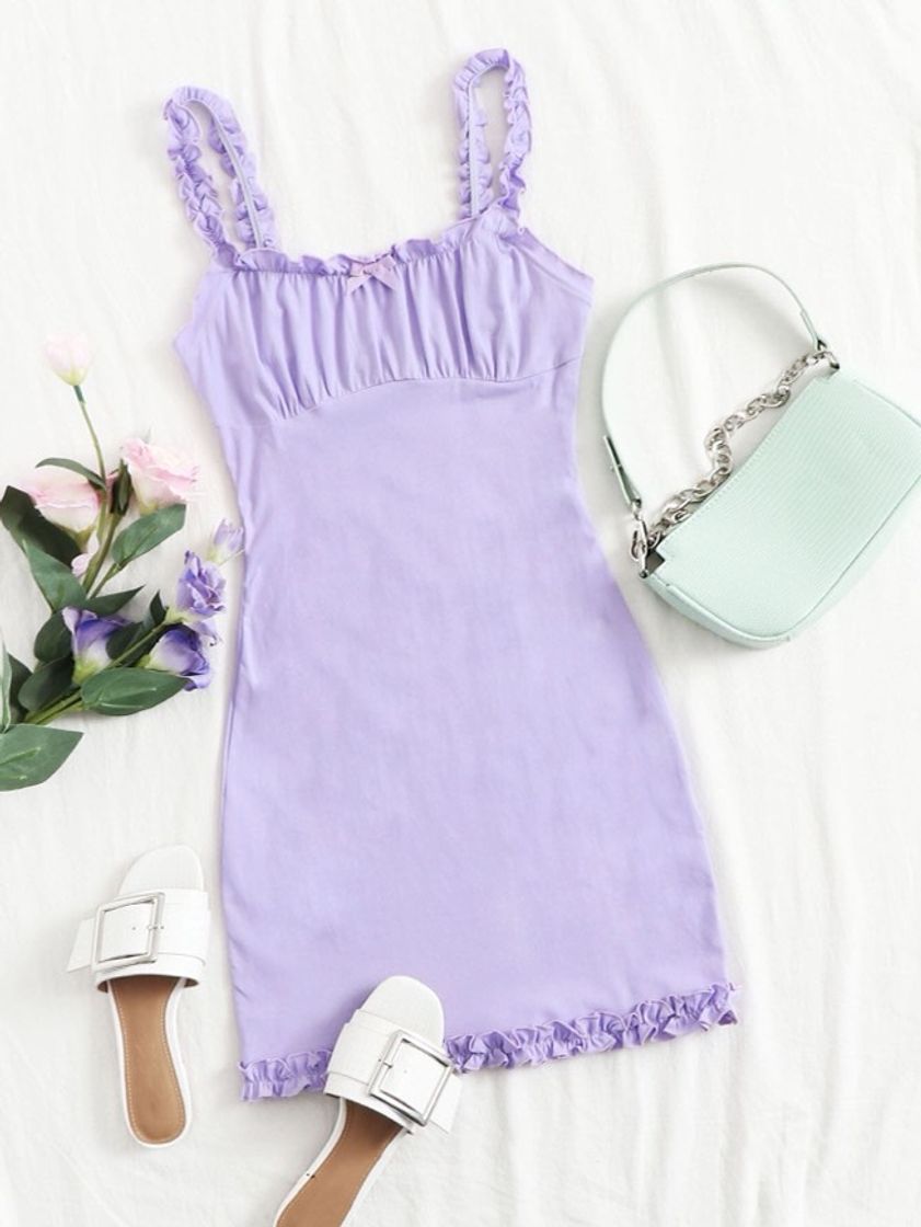 Moda Vestido Lilás 💜