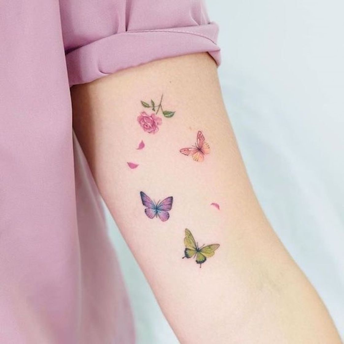 Moda Tatuagem soft 🌼🌷