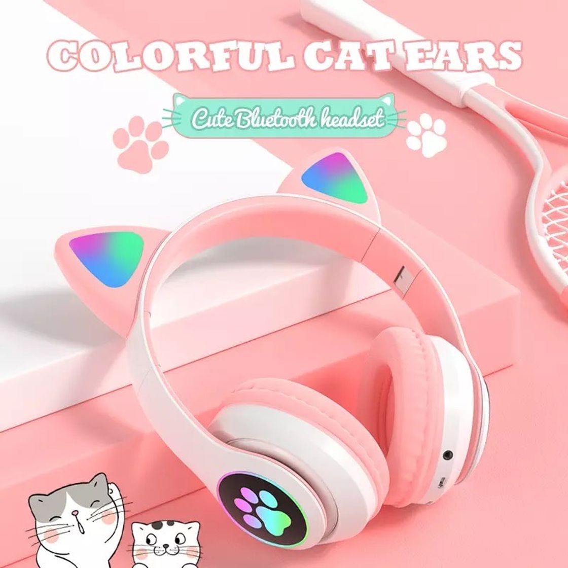 Productos Fone Orelhas de Gatinho 💕