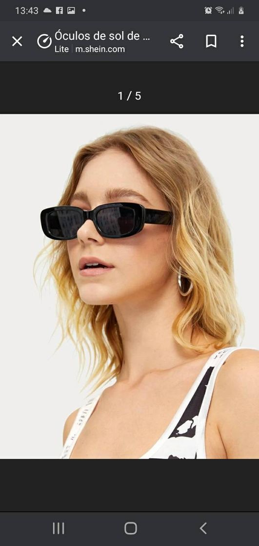 Moda Óculos De Sol Com Lentes Coloridas De Moldura Quadrada