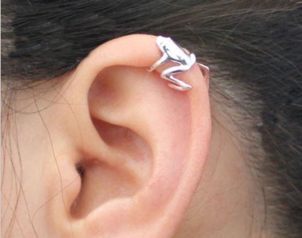 Producto Ndier 1 x Unisex Frog Design aleación Ear Cuff Clip Wrap Pendientes