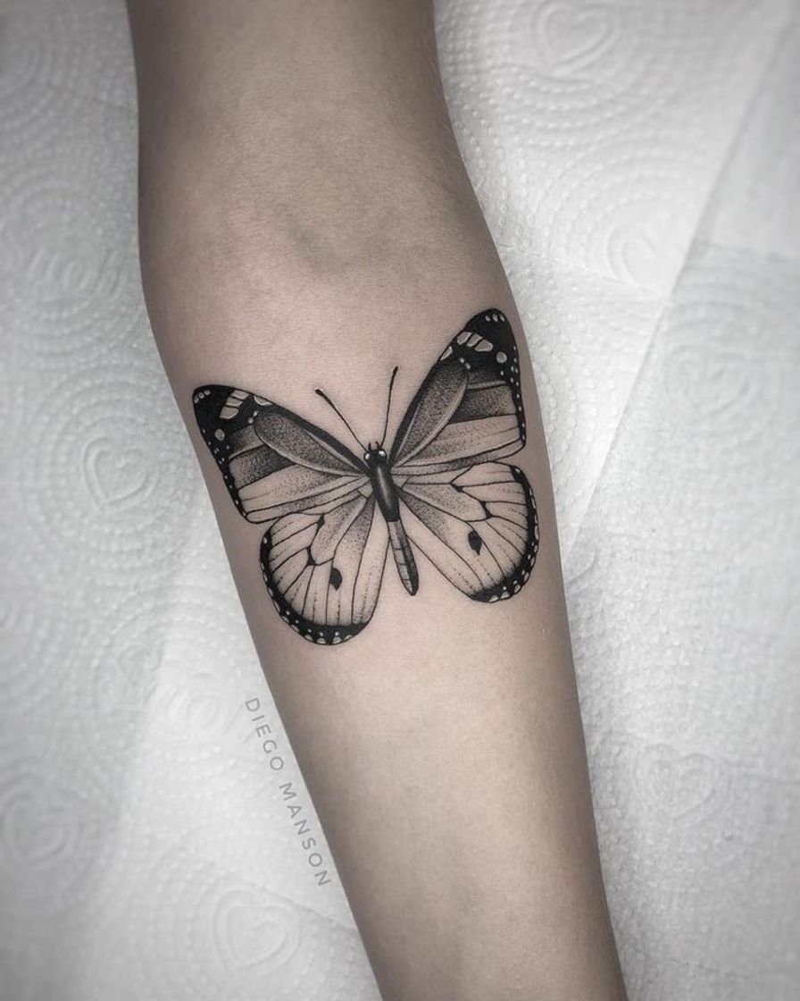 Moda tatuagem borboleta