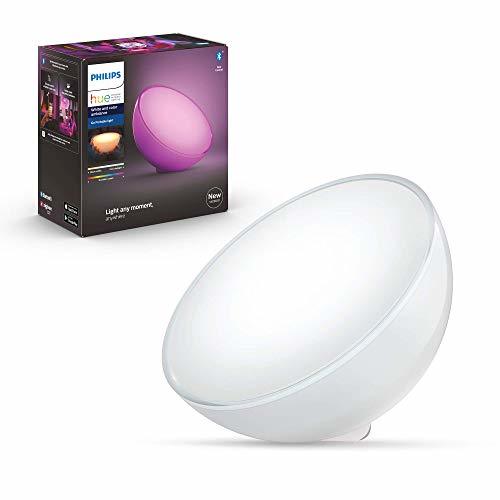 Social Philips Hue Go - Lámpara de mesa LED inteligente con conexión inalámbrica