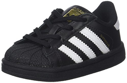 Lugar Adidas Superstar, Primeros Pasos Bebé-niños, Negro