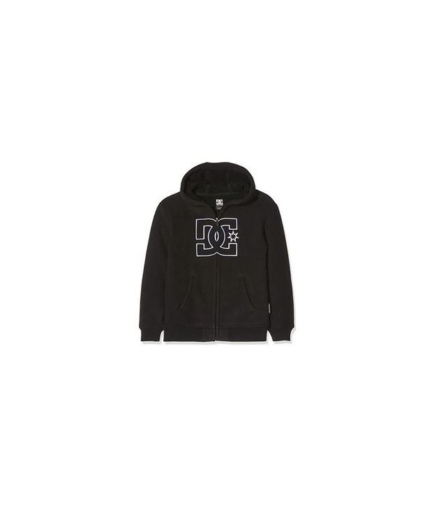 Social DC Shoes New Star Sherpa Sudadera, Niños, Negro
