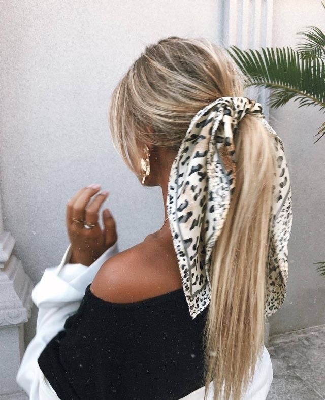 Social lenços para o cabelo 