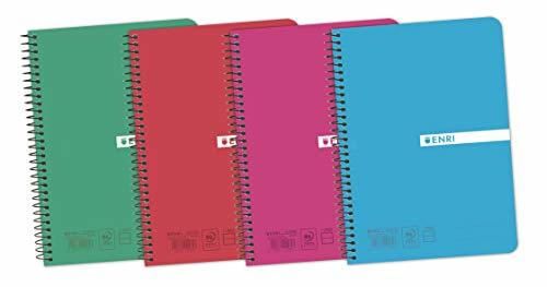 Enri Status - Pack de 5 cuadernos espiral