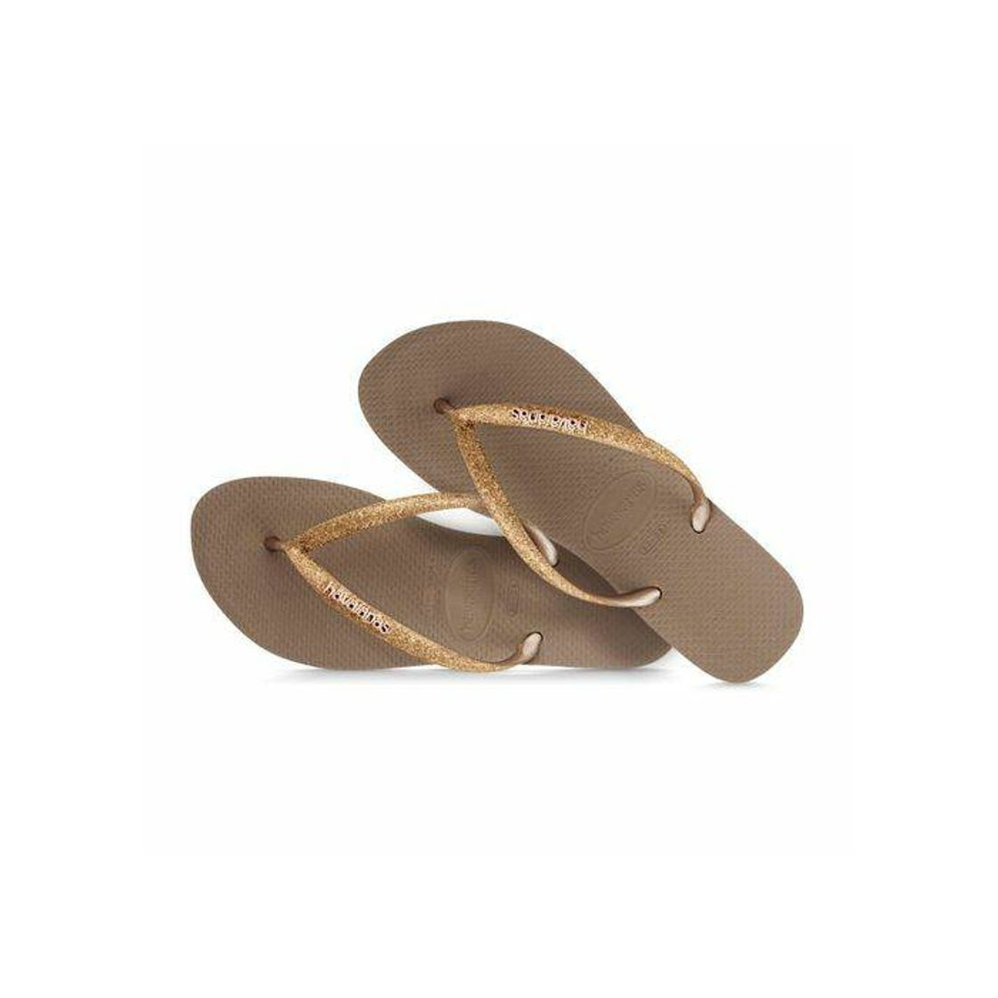 Moda Havaianas Slim, Chanclas Mujer, Gris