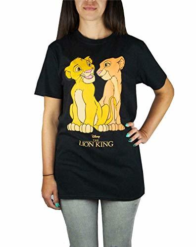 Productos Negro/señoras de Disney El Rey león Simba y Nala de Las Mujeres