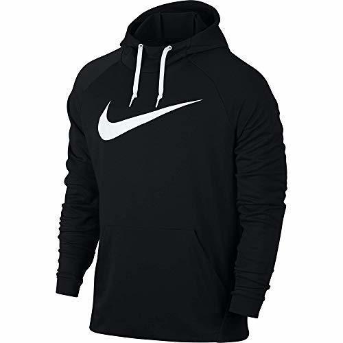 Social Nike Dry Pull Over Swoosh Sudadera, Hombre, Negro