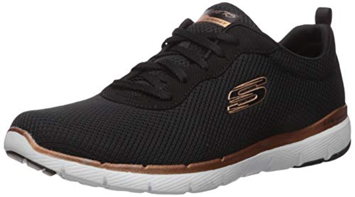 Social Skechers Women's Flex Appeal 3.0-first Insight Trainers, Black