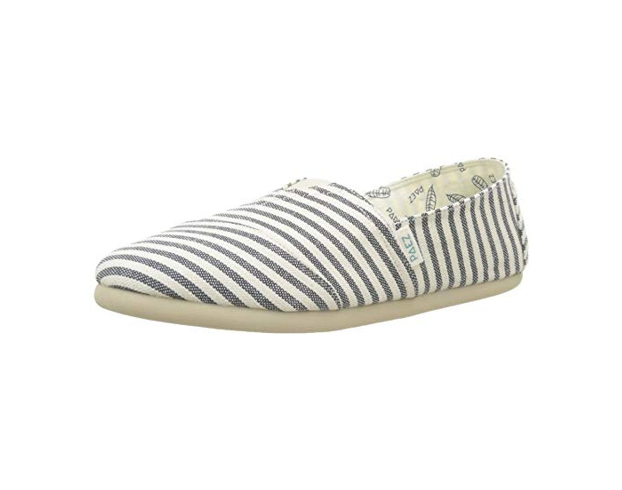 Social PAEZ Classic Surfy, Alpargatas para Mujer, Negro