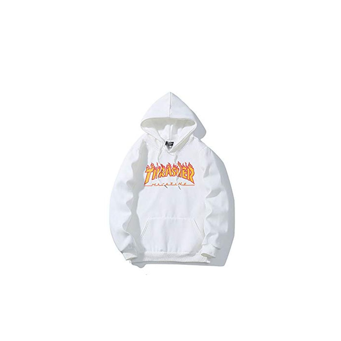 Social ZALA Thrasher Sudadera Capucha Pullover Hood para Hombres y Mujeres con el
