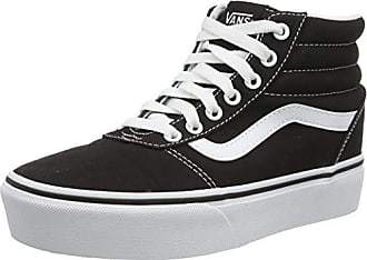 Social Vans Ward Hi Mujer, Zapatillas Altas, Negro