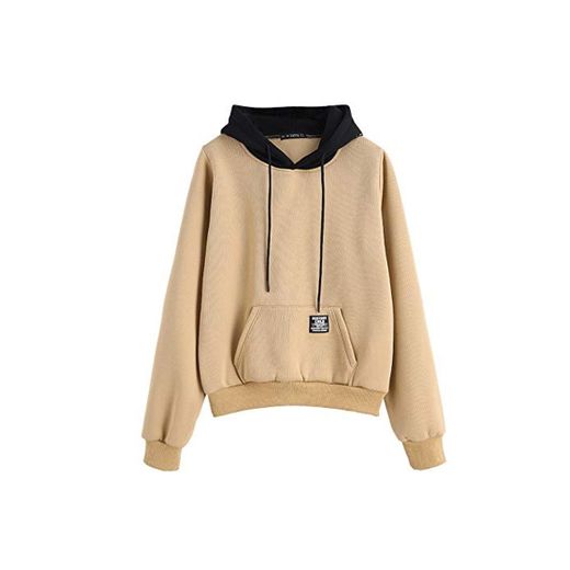 ZAFUL Sudaderas con Capucha Pullover para Mujer 2019