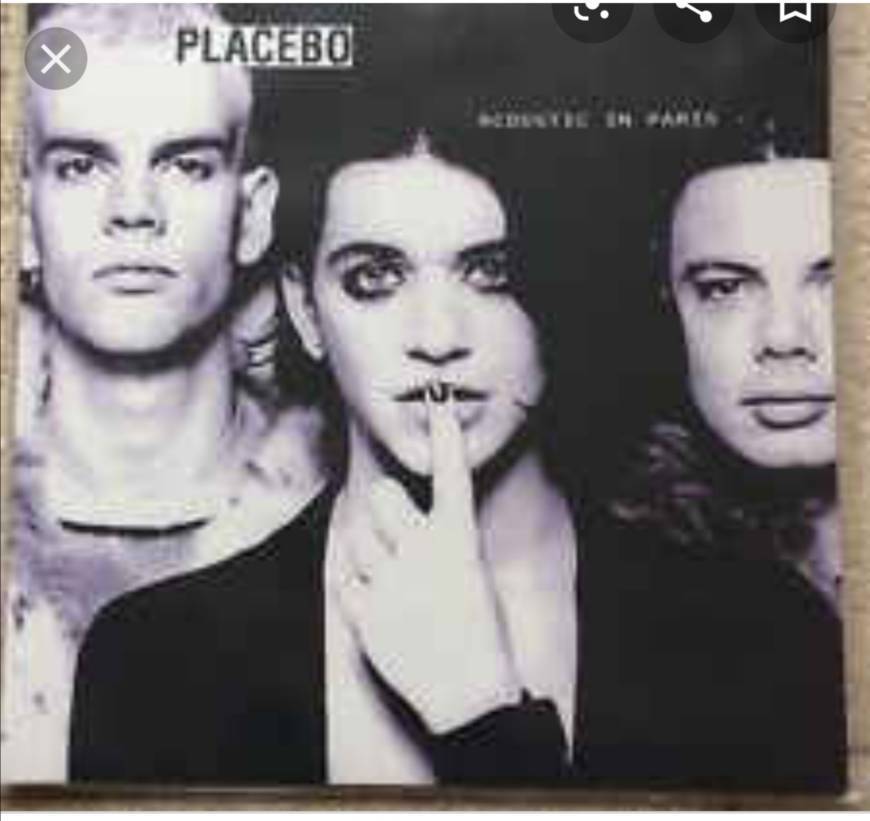 Canción Placebo 🎸