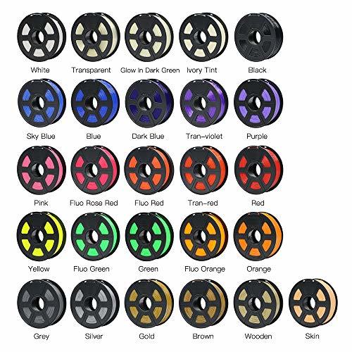 NO LOGO HWW-3D, Impresora 3D 1kg PLA Fliament 4Max Chiron 1.75mm 26