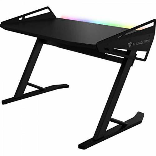 Lugar ThunderX3- Mesa gaming con iluminación RGB y altura ajustable