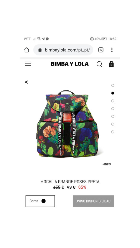 Product Mochila Bimba y Lola Original 