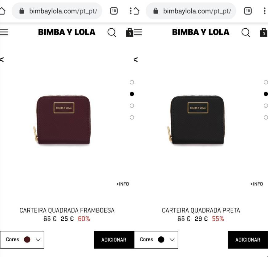 Product Porta moedas Bimba y Lola Original 