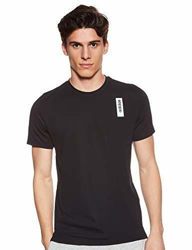 adidas Brilliant Basics T-Shirt Men Camiseta de Manga Corta, Hombre, Negro