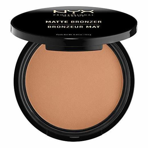 NYX Professional Makeup Polvos bronceadores Matte Bronzer, Polvos compactos, Sin brillos, Fórmula