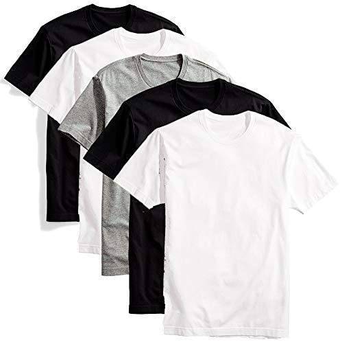 Moda 

Kit com 5 camisetas básicas masculina t-shirt algodão col