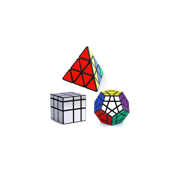 Vdealen - Juego de 3 Cubos mágicos de la colección de velocidades
