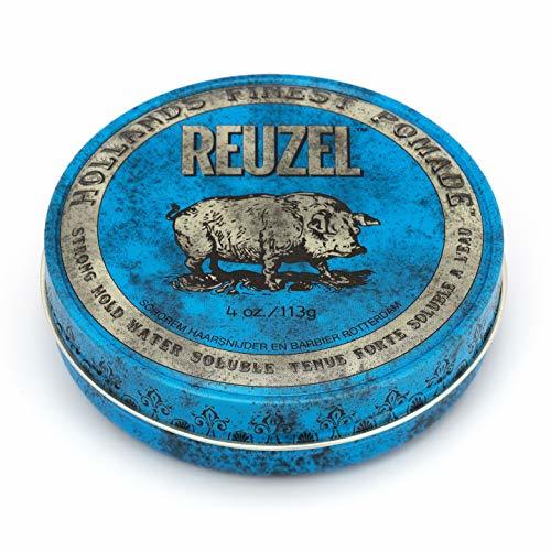 Belleza Pomada Reuzel azul sujeción fuerte y alto brillo