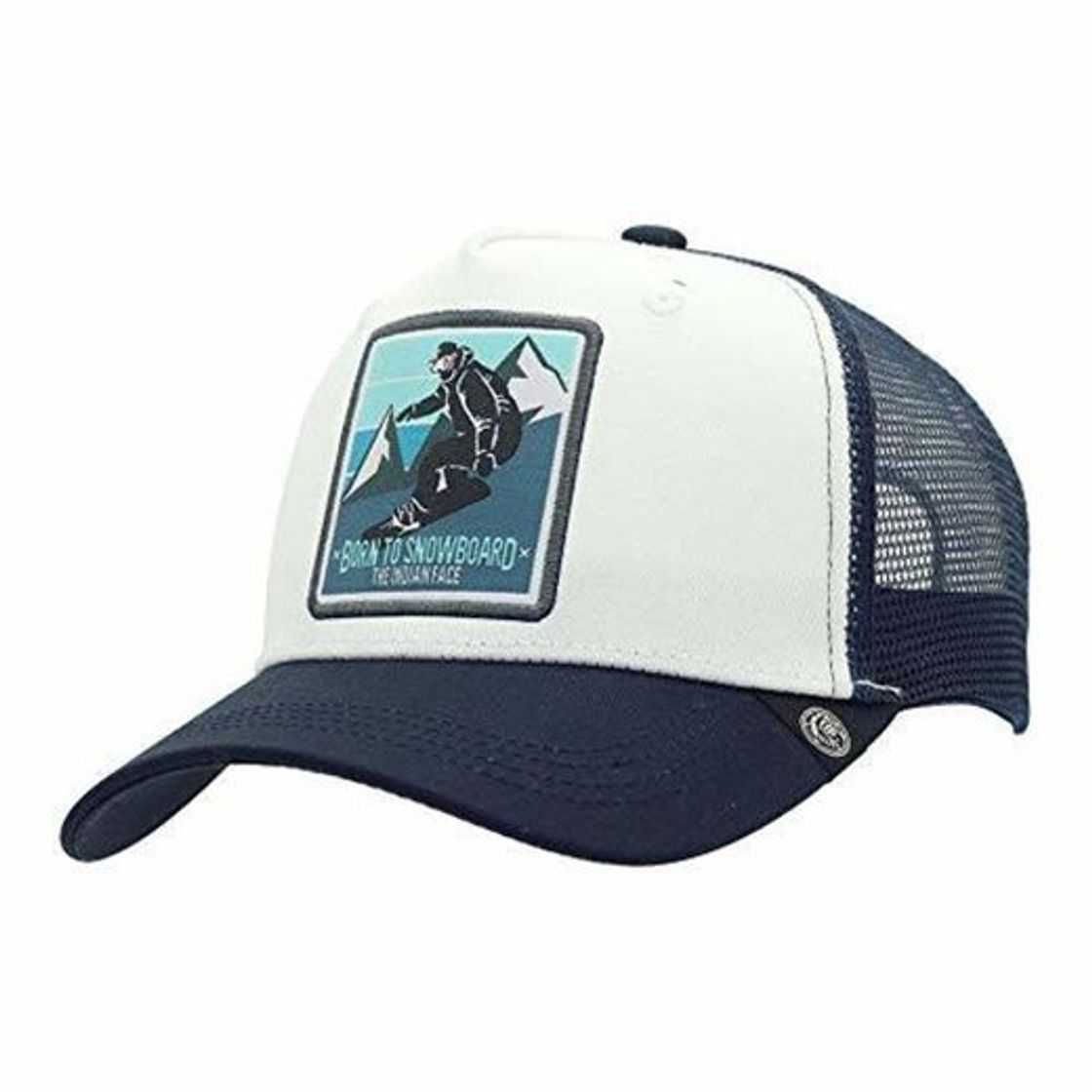 Social The Indian Face Born to Snowboard Gorra