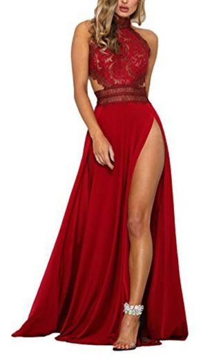 Mujer Vestidos De Fiesta Largos De Noche Elegantes Transparentes Ropa Dama Moderno