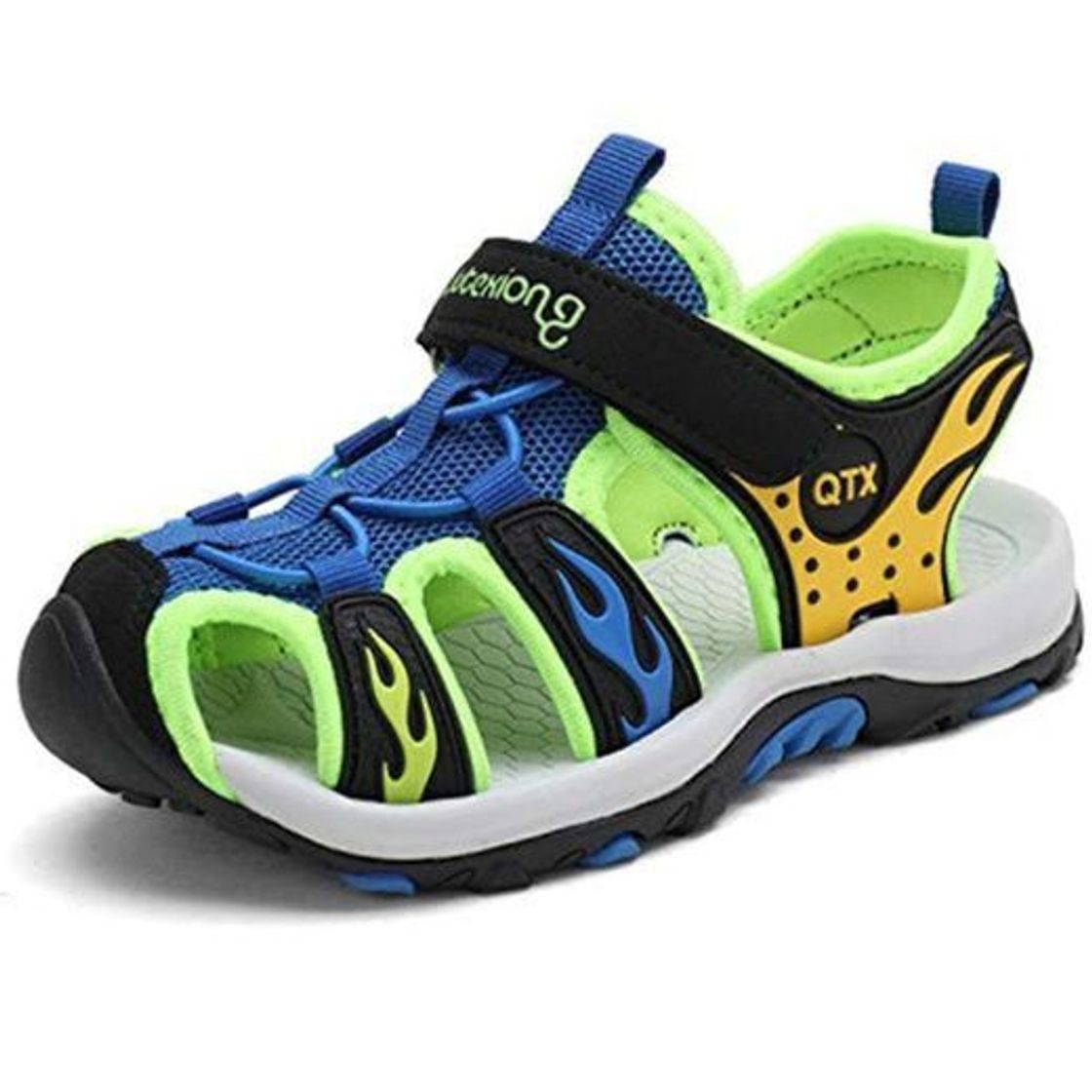 Social JIANKE Sandalias para niño Deportivas Zapatillas Trekking Zapatos de Playa Azul 31 EU