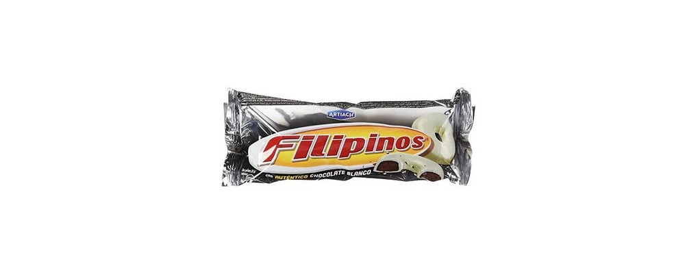 Social Artiach Filipinos Galleta Bañada con Chocolate Blanco