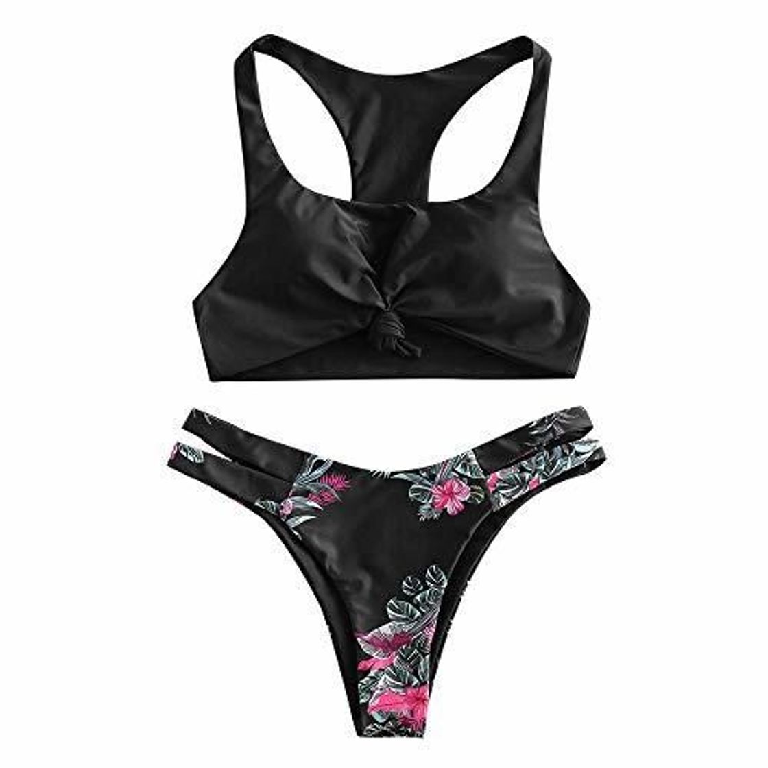 Producto ZAFUL - Juego de Dos Piezas de Tankini Anudado para la Playa