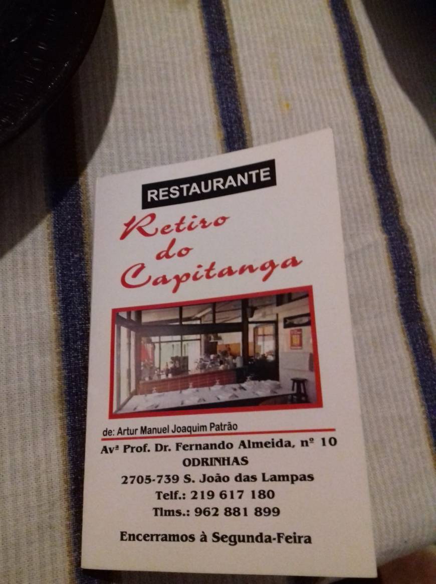 Restaurants Retiro Do Capitanga