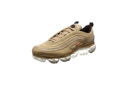 Zapatillas Mujer en Piel NIKE Air MAX Vapormax 97 en Tela Dorada