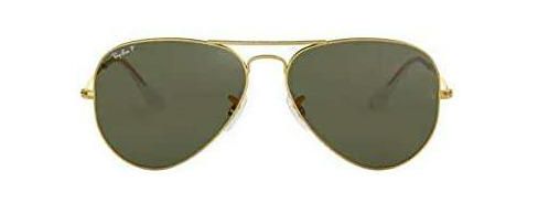 Óculos De Sol Ray Ban Aviator Polarizado Rb3025L 001/58-58

