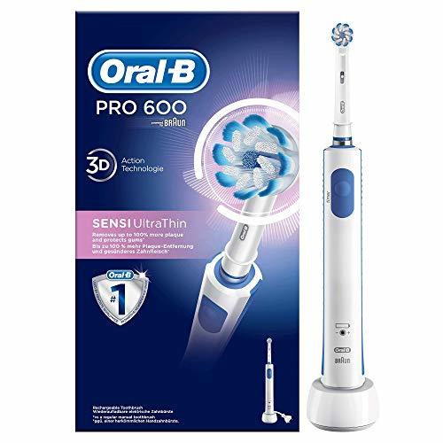 Producto Oral-B PRO 600 Sensi Ultrathin - Cepillo de Dientes Eléctrico Recargable con Tecnología