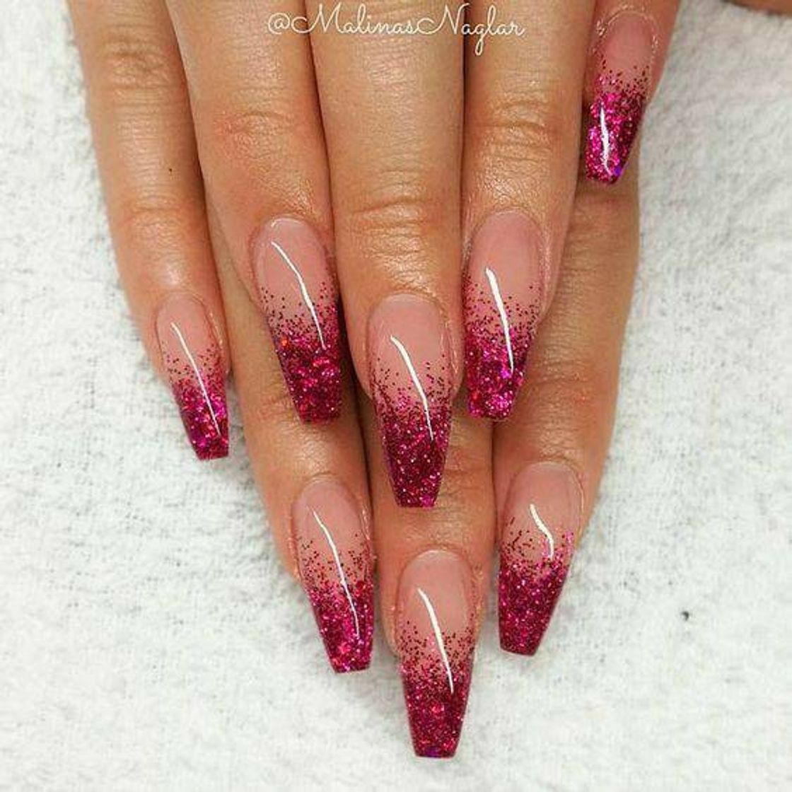 Unha glitterizada
