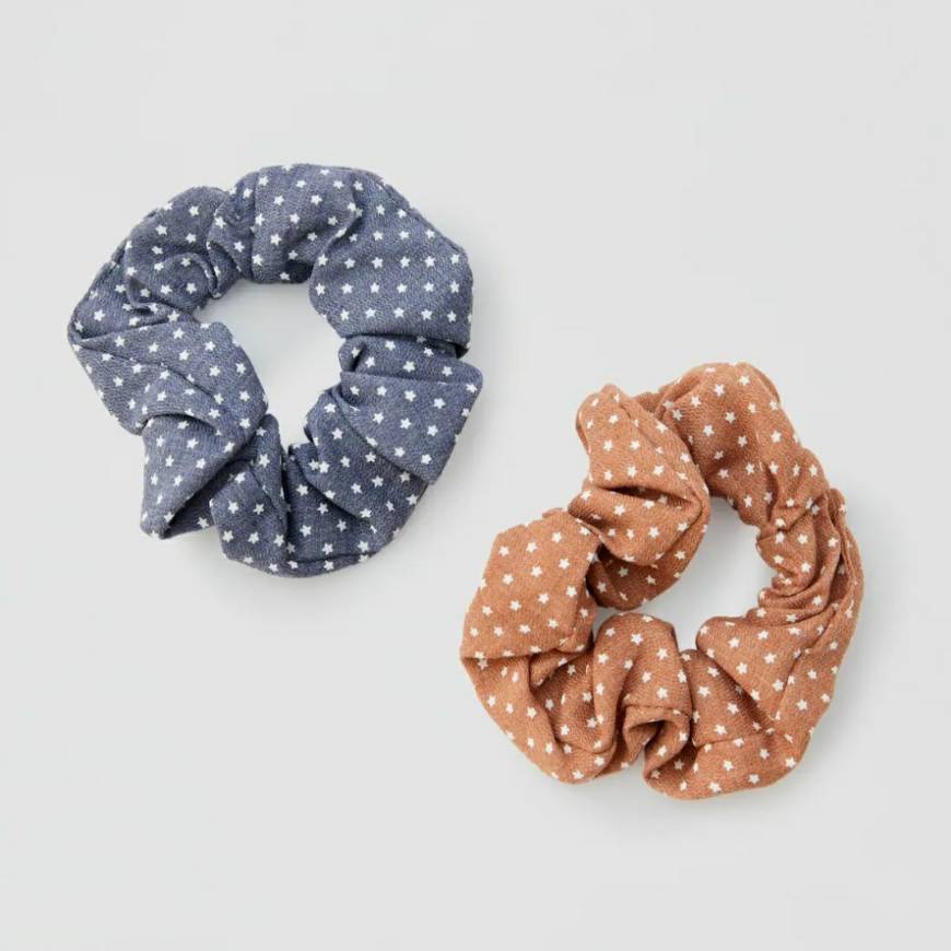 Social PULL&BEAR Pack de 2 scrunchies com estrelas