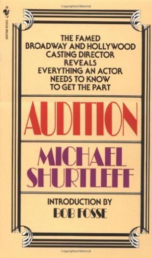 Audition by Michael Shurtleff