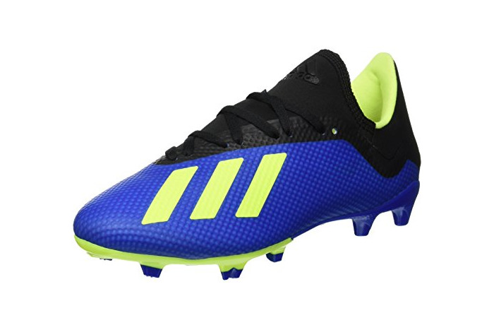 Fashion adidas X 18.3 FG, Zapatillas de Fútbol para Hombre, Azul